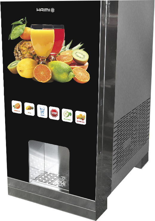 Beverage dispenser and orange juice machine